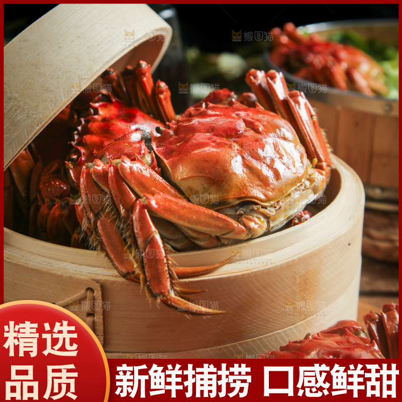 蒸笼里的熟螃蟹