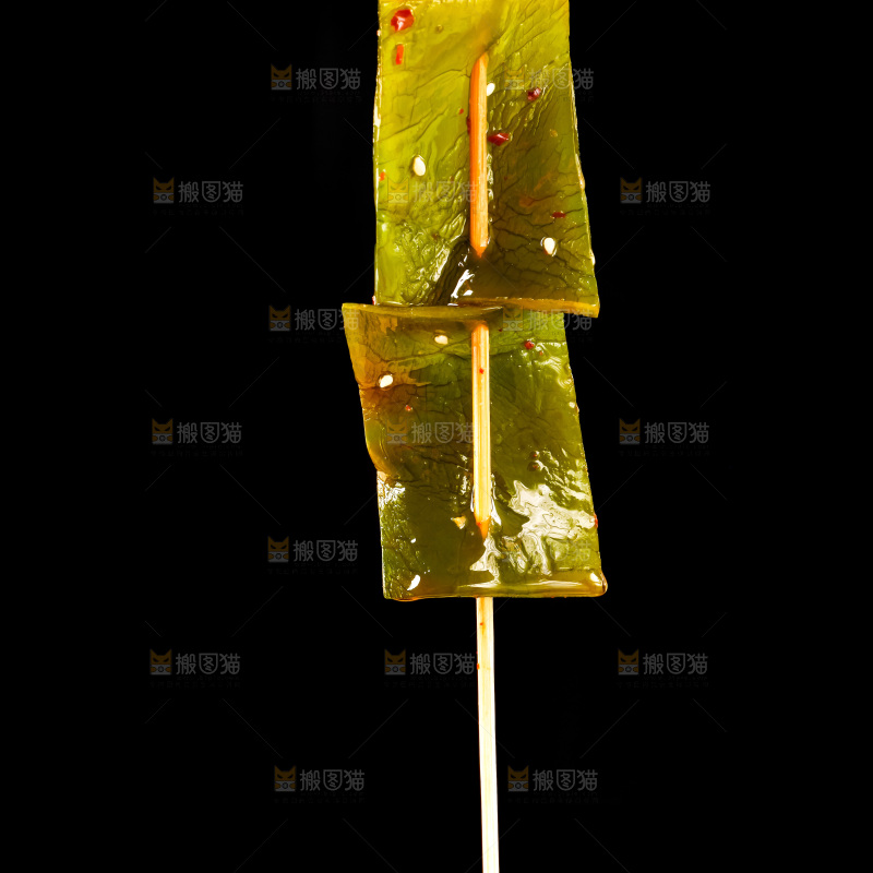深底上的海带串