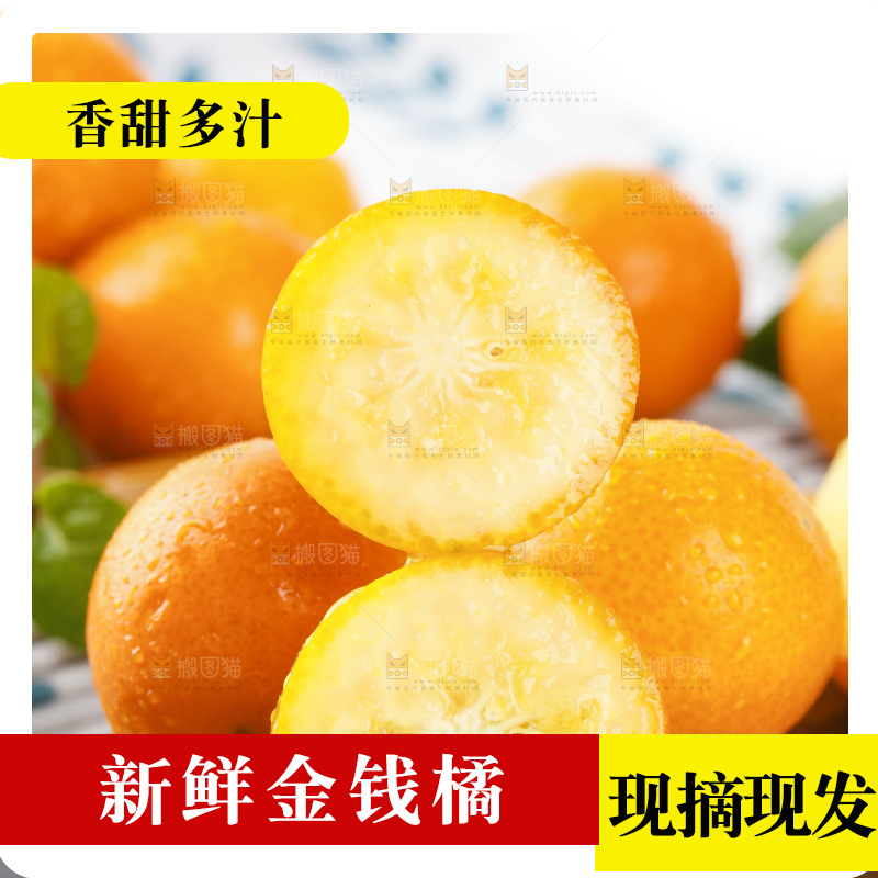 黑石板上的广西金钱橘