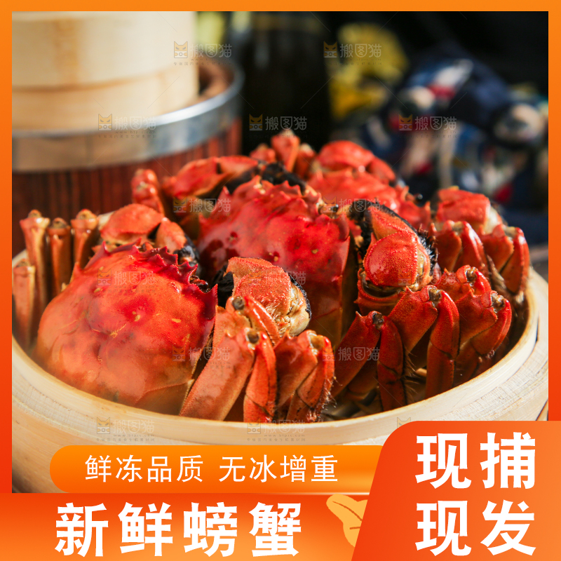 蒸笼里的熟螃蟹