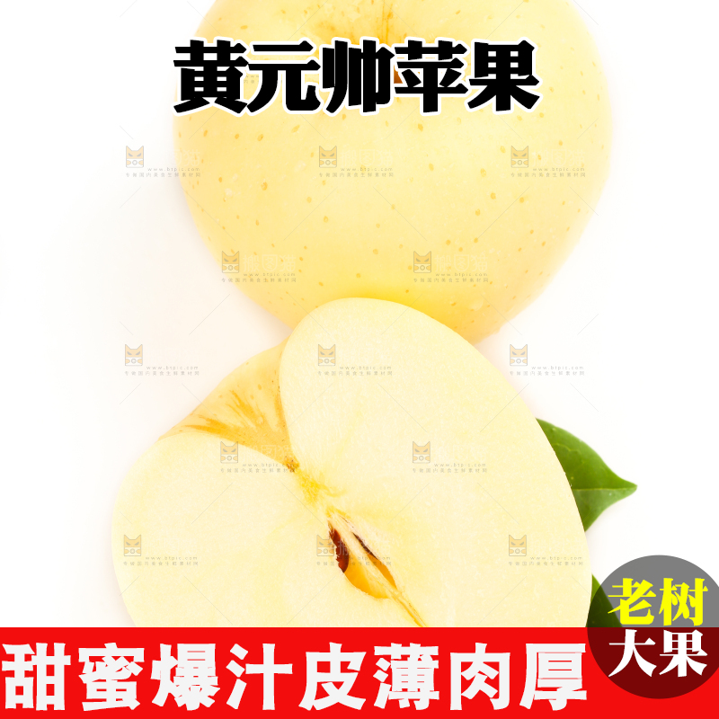 白底上摆放着黄金帅