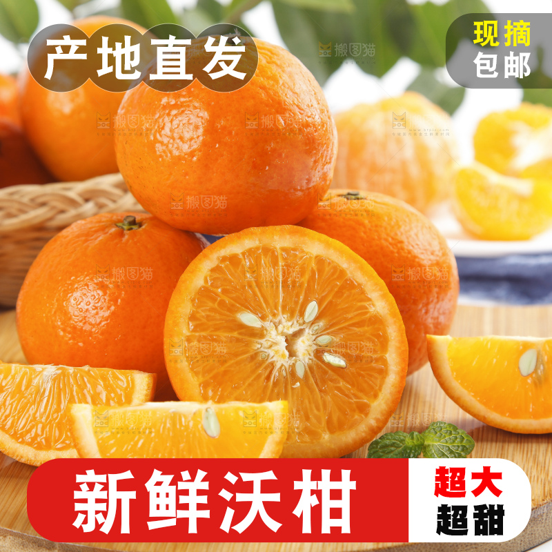 木板上的广西沃柑