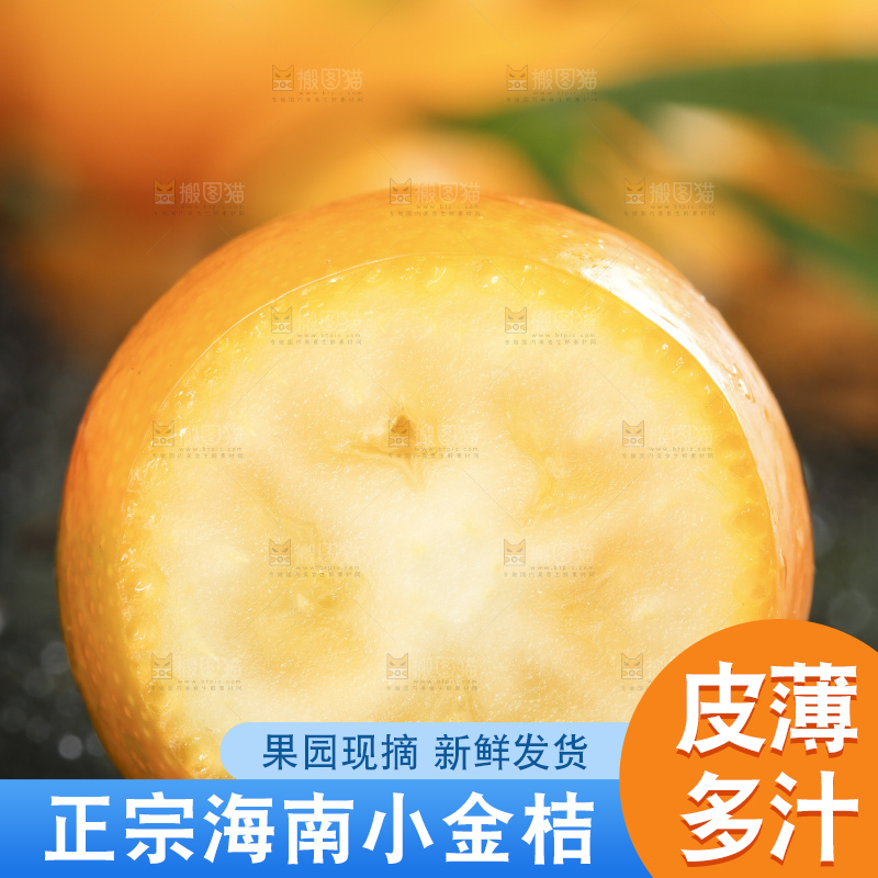 黑石板上的广西金钱橘