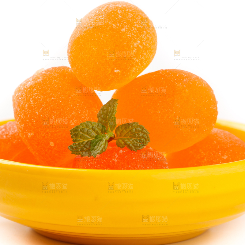 碟子里的水果味软糖