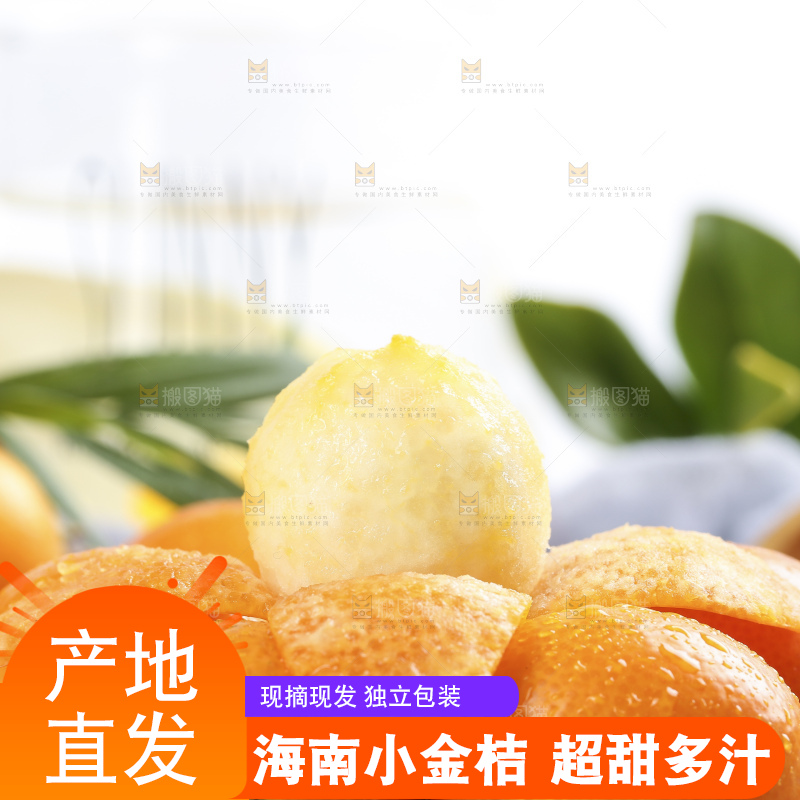 碟子里的融安金桔
