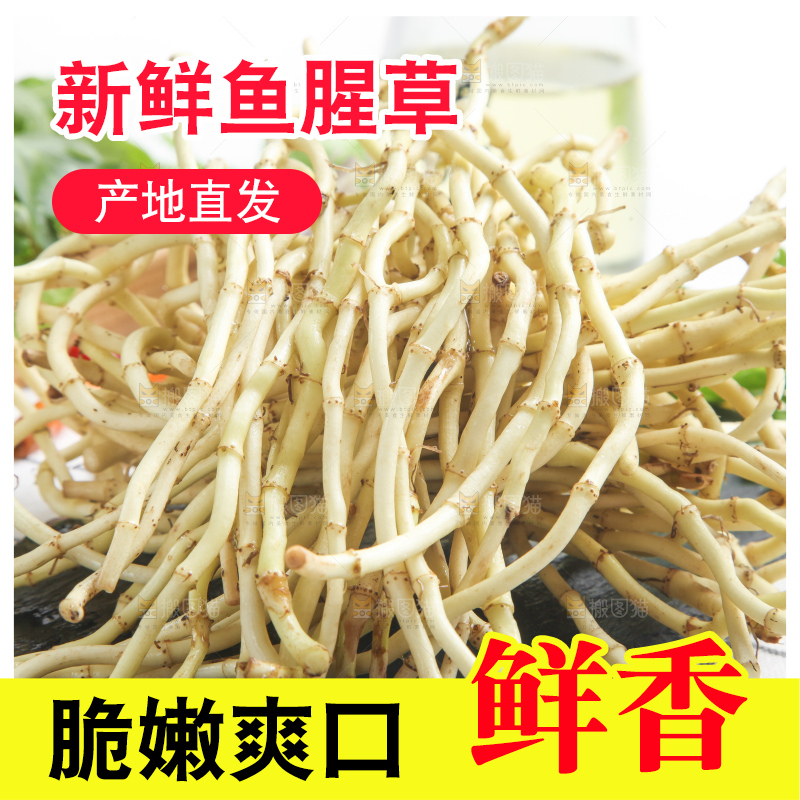 石板上放着折耳根
