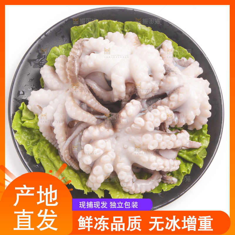 盘子里的大连章鱼