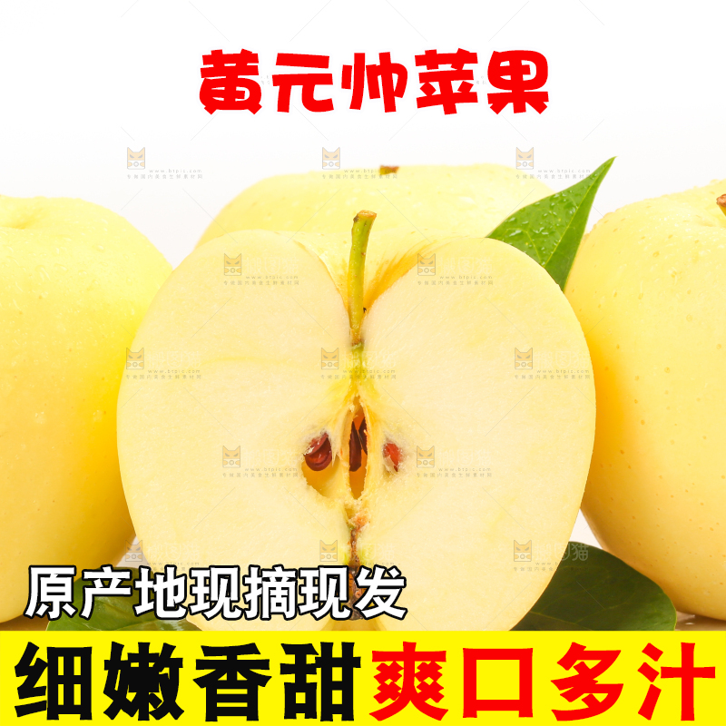 白底上摆放着黄金帅