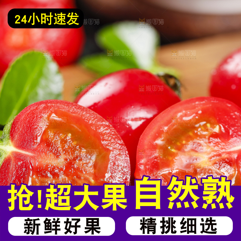 木底上摆放着 新疆小番茄