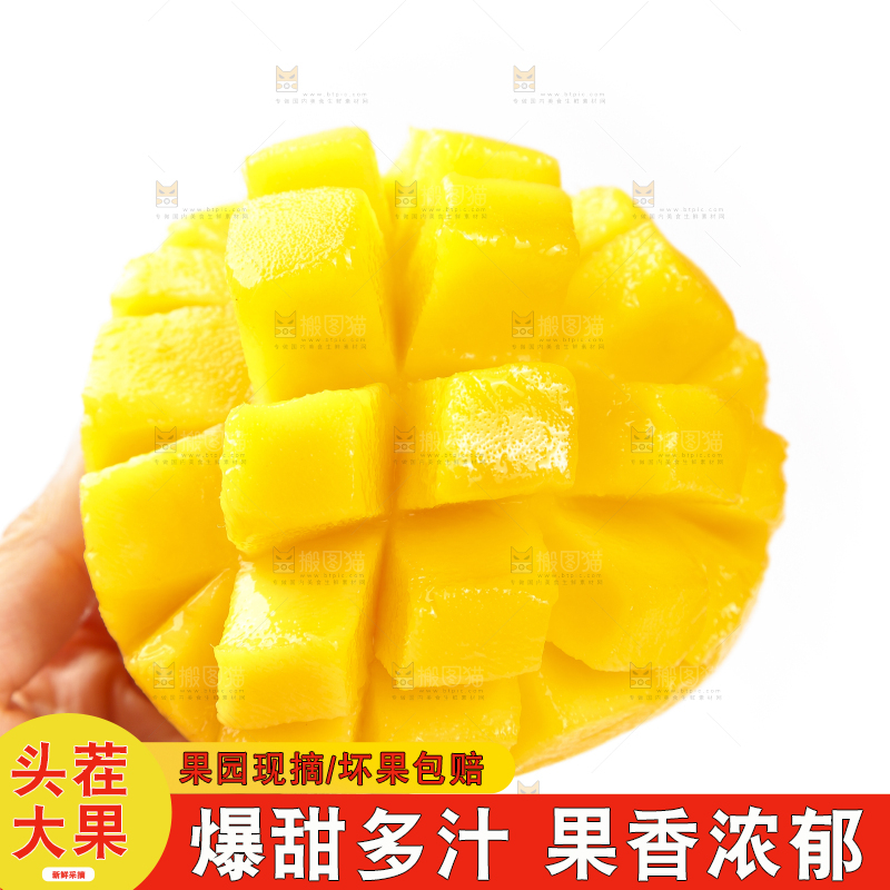 手里拿着甜心芒