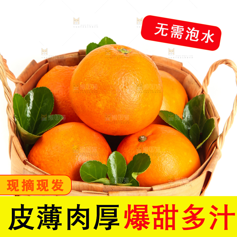 篮子里装着玫瑰香橙