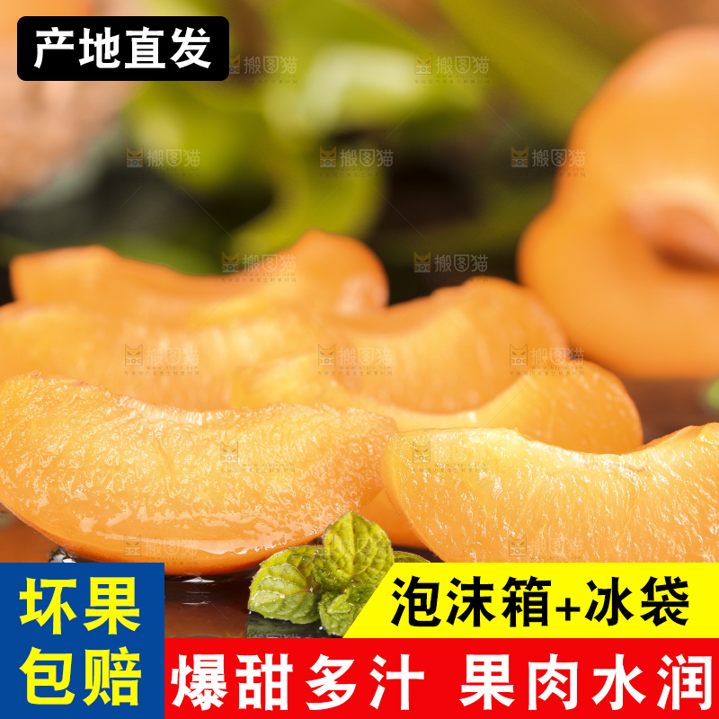 黑底上摆放着陕西大黄杏