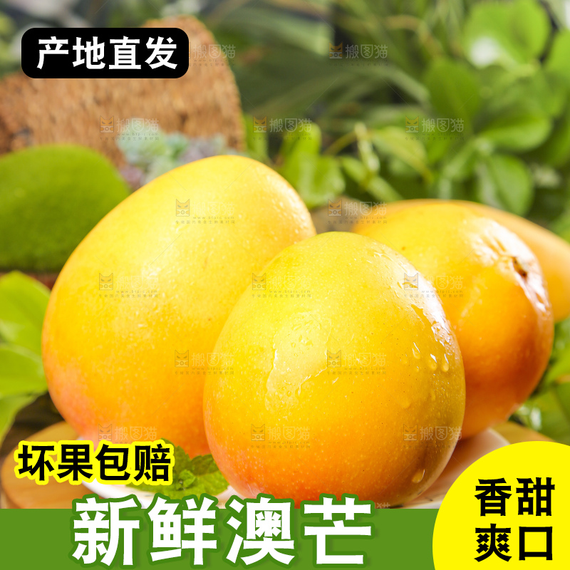盘子里装着黄金澳芒