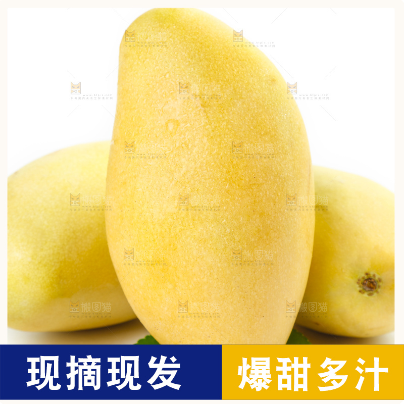 白底上放着进口高乐蜜芒