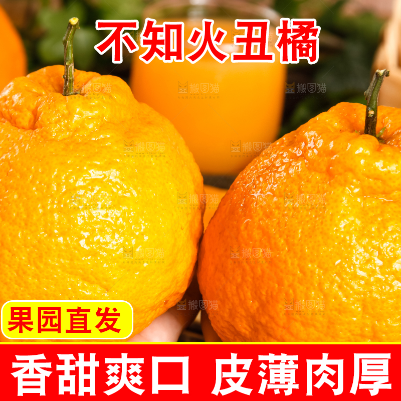 手里拿着柑橘