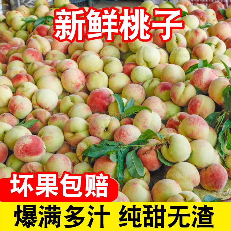 框子里装着毛桃