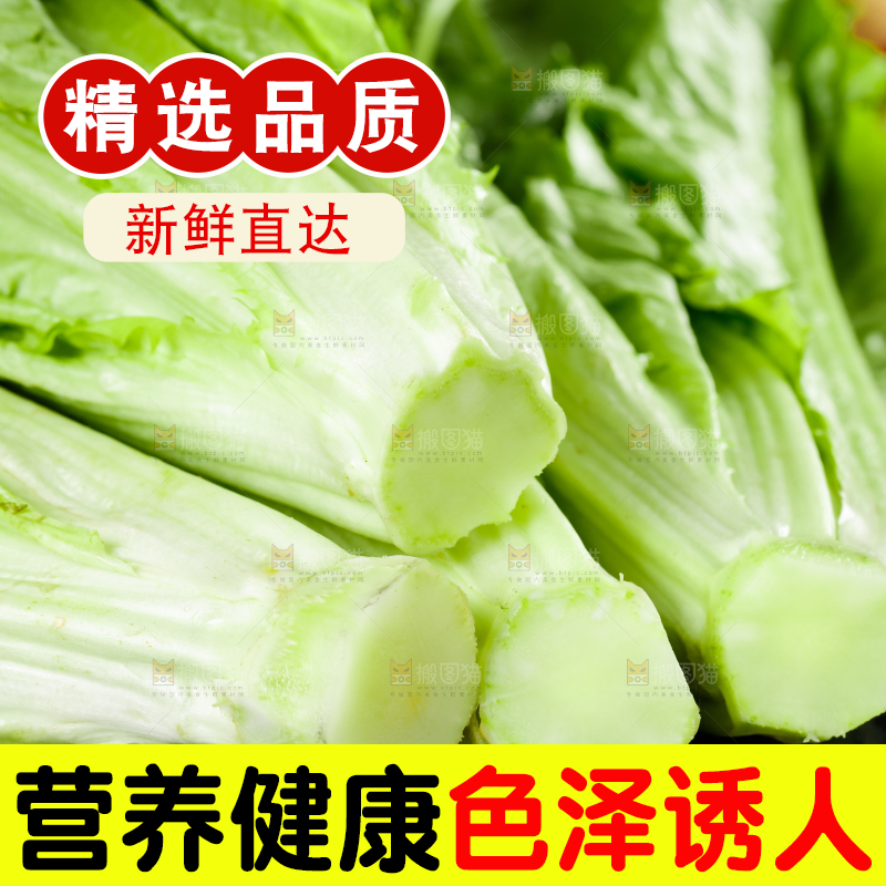 黑底上的油麦菜