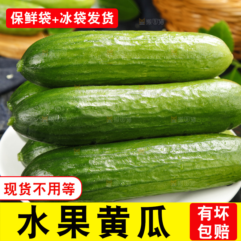 黑底上放着切开的山东水果黄瓜
