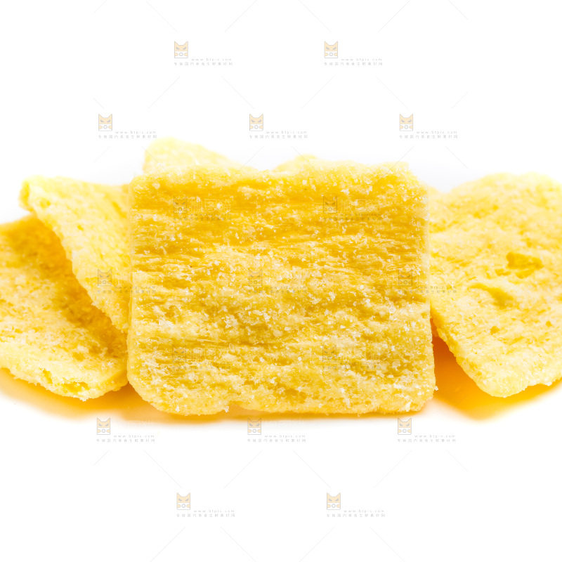 白底上的锅巴