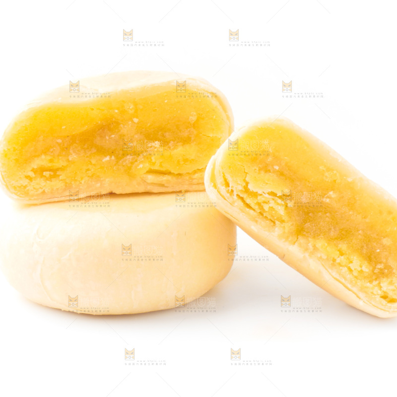 白底上的榴莲饼