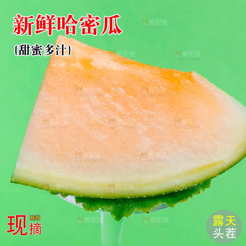 浅底上的哈密瓜