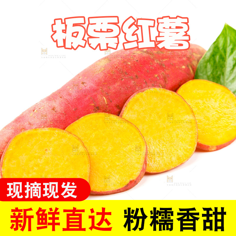 浅底上的蜜薯