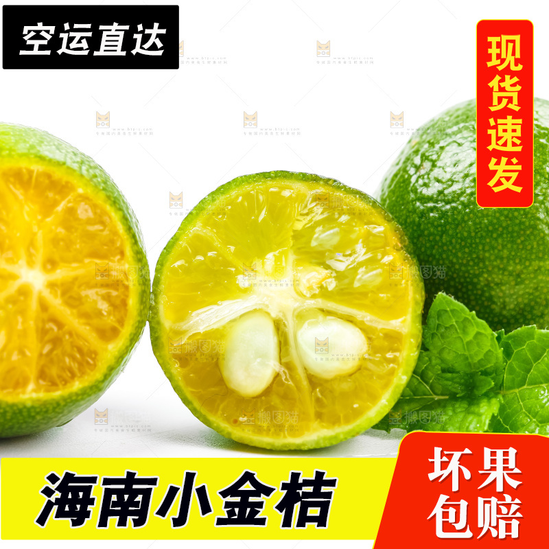 浅底上摆放着小金桔