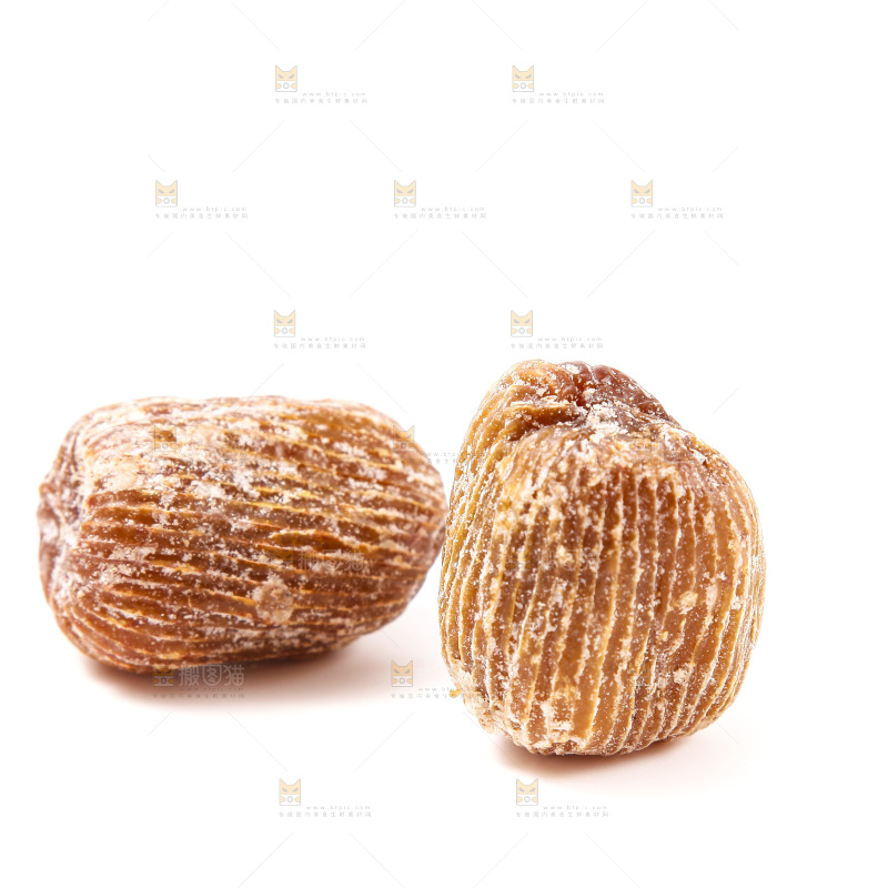 白底上的金丝蜜枣