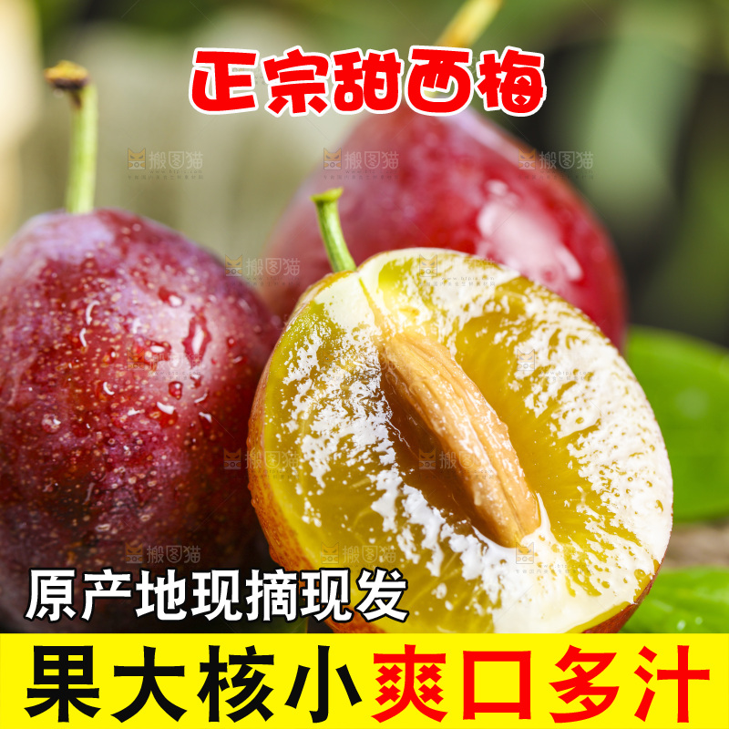 木底上的西梅
