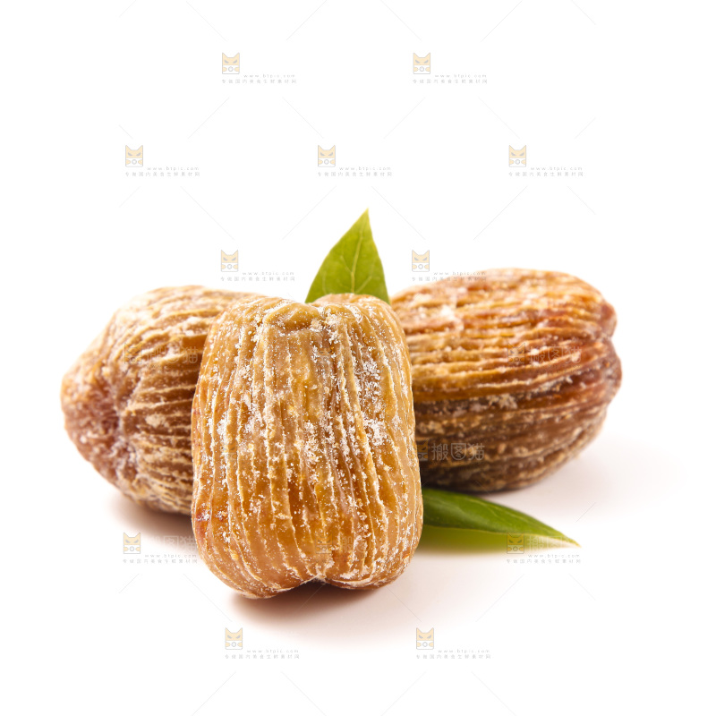 白底上的金丝蜜枣