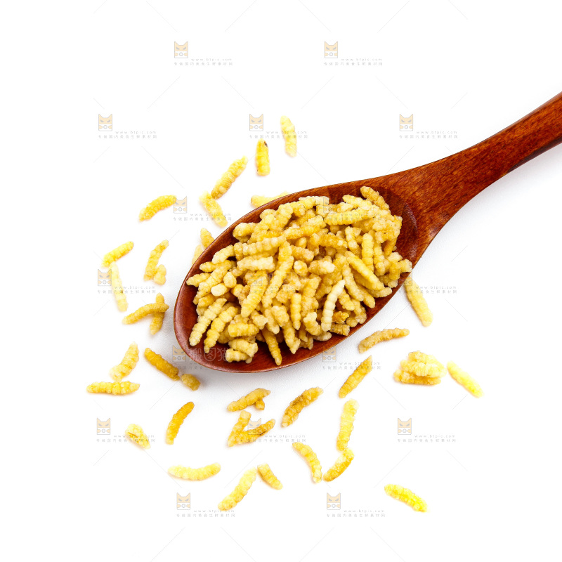 白底上的炒米
