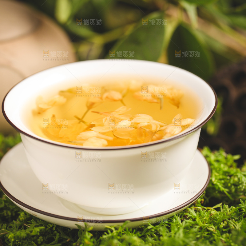 一杯茉莉花茶