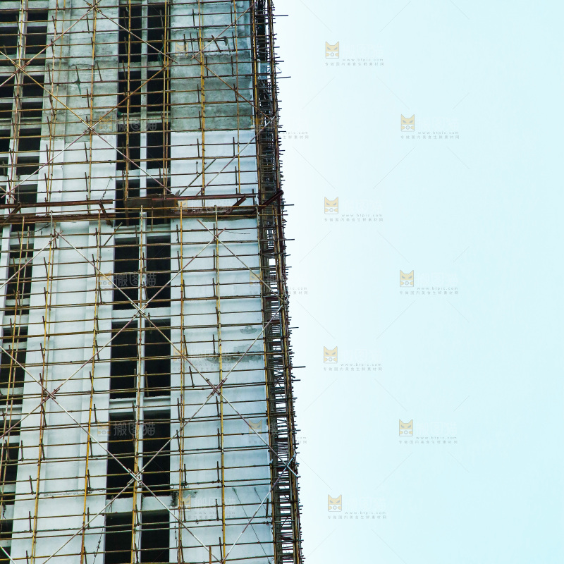 建设中的楼房