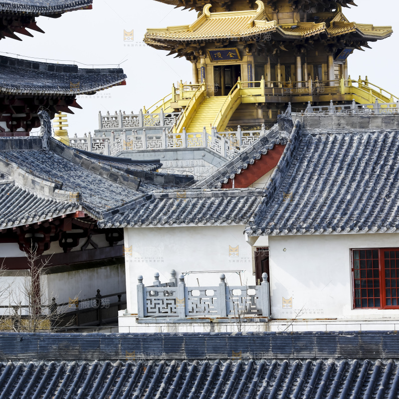 寺庙的建筑