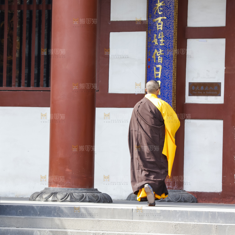 寺庙的僧人