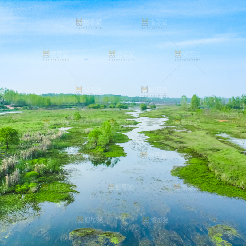 一条清澈的河流