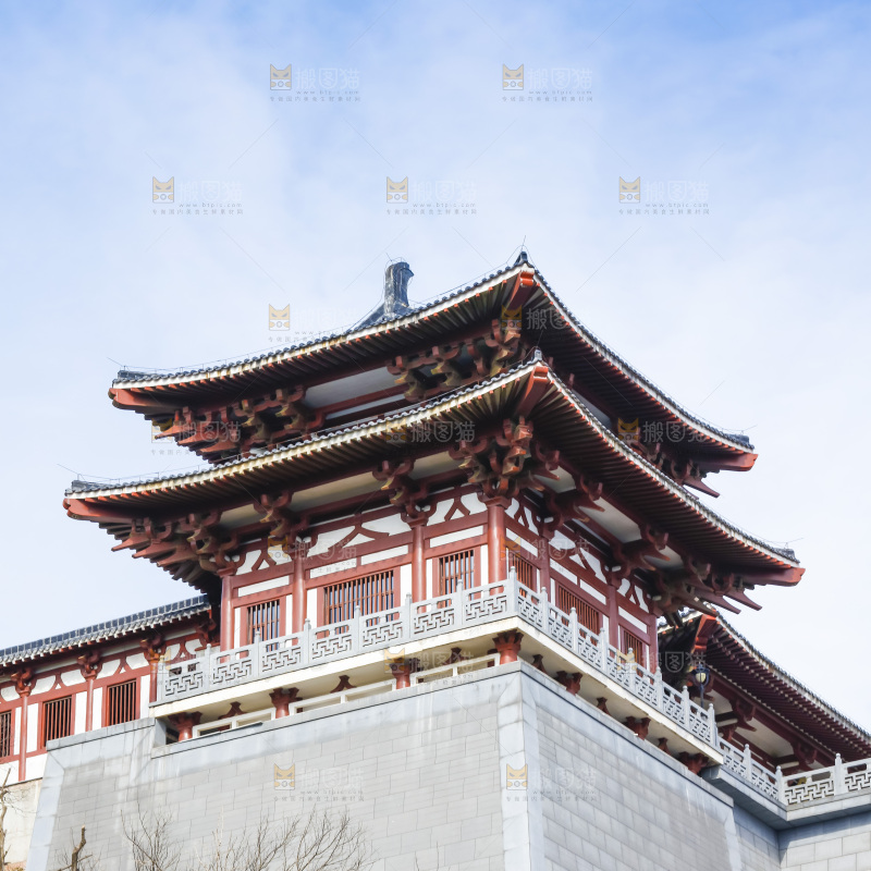 寺庙的建筑