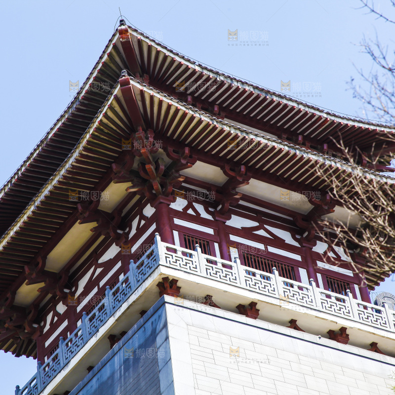 寺庙的建筑