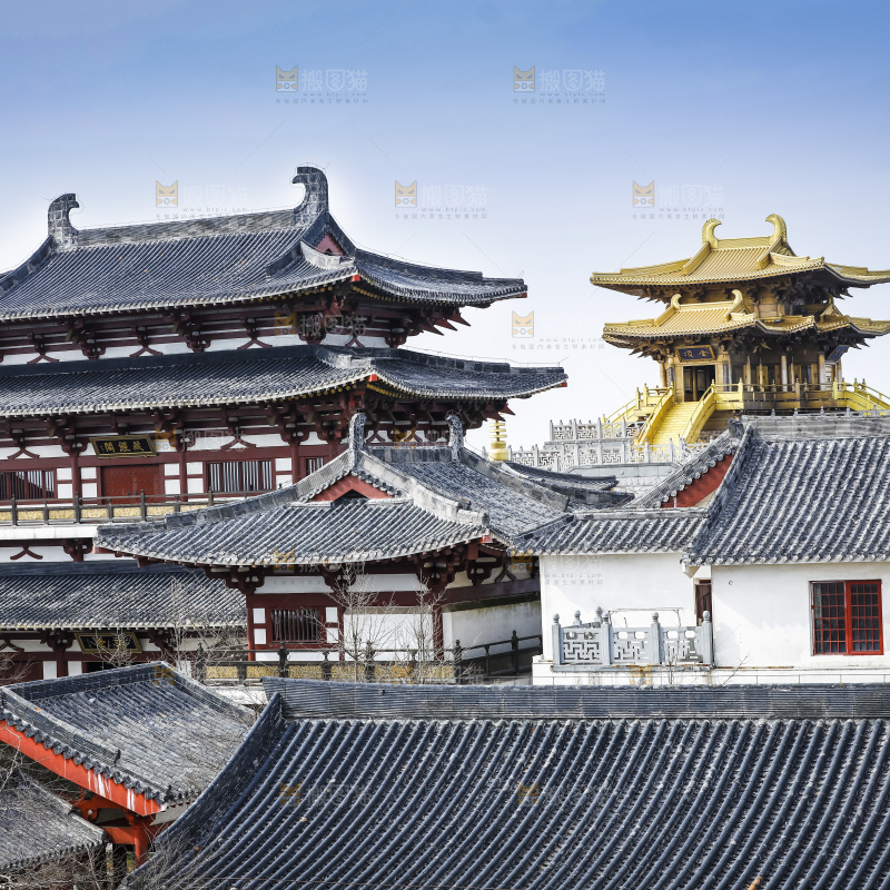 寺庙的建筑