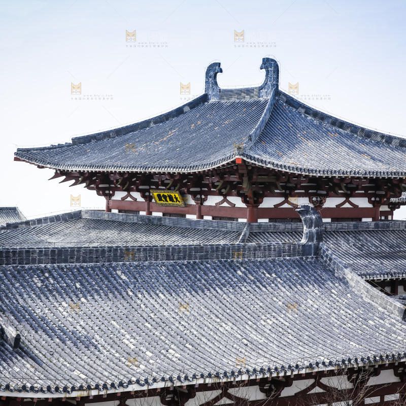 寺庙的建筑