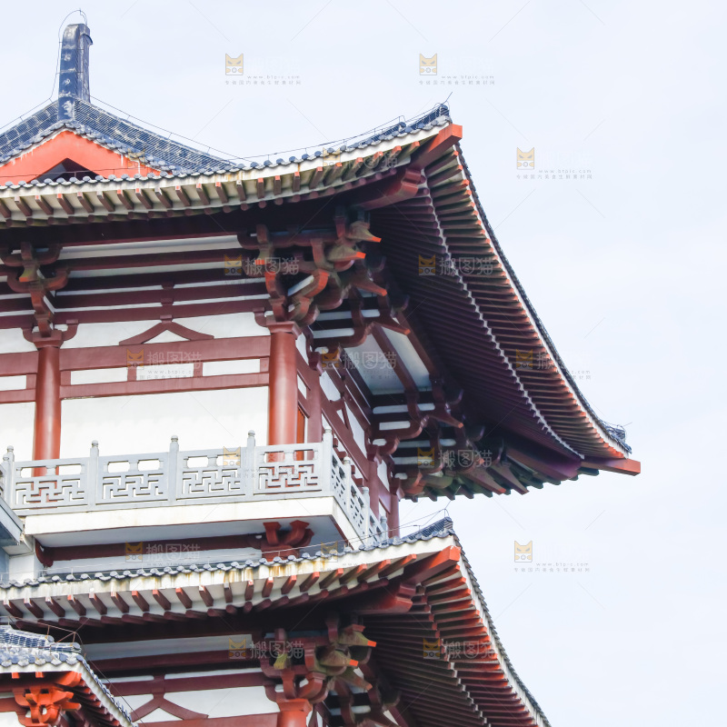 寺庙的建筑