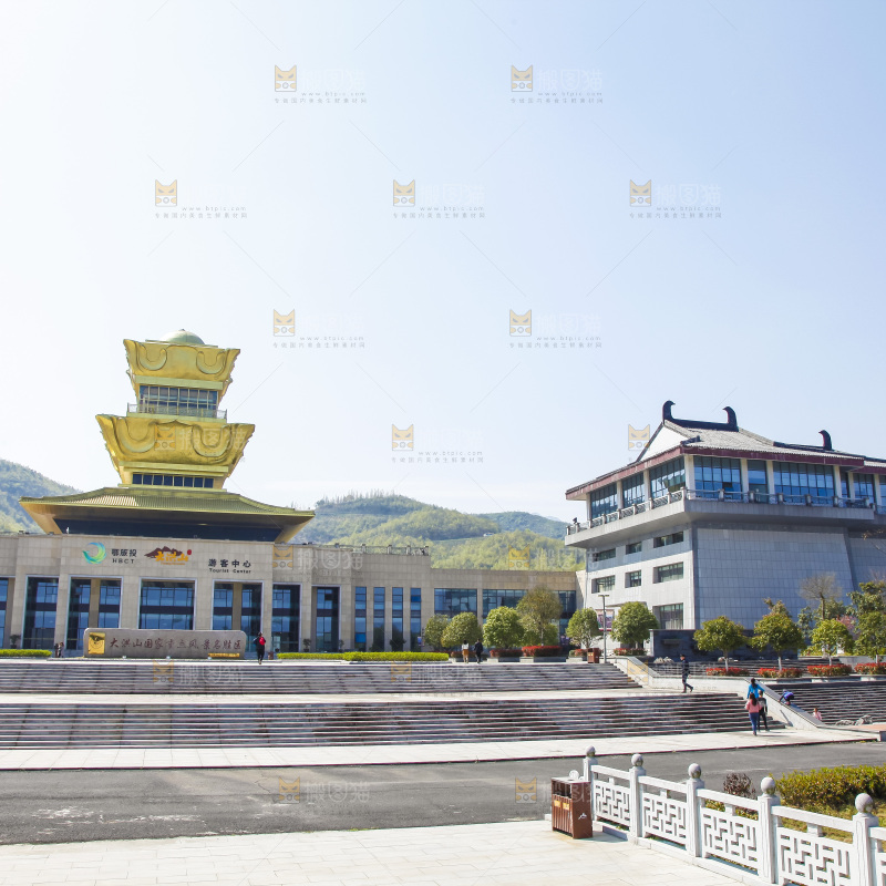 景区的建筑