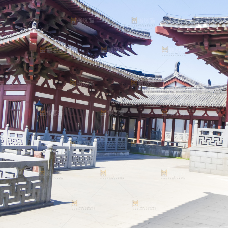 寺庙的建筑