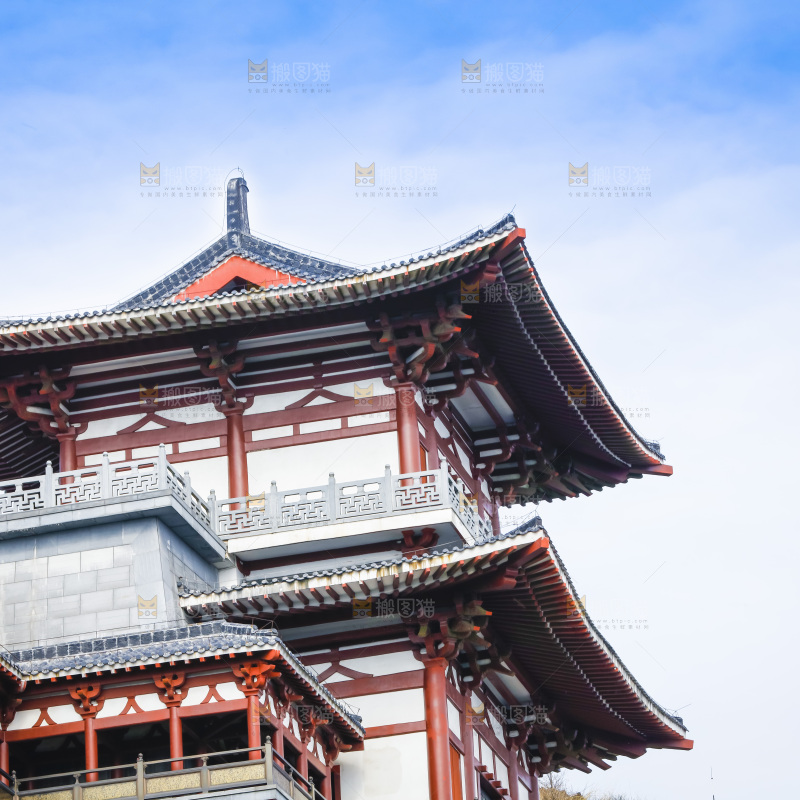 寺庙的建筑