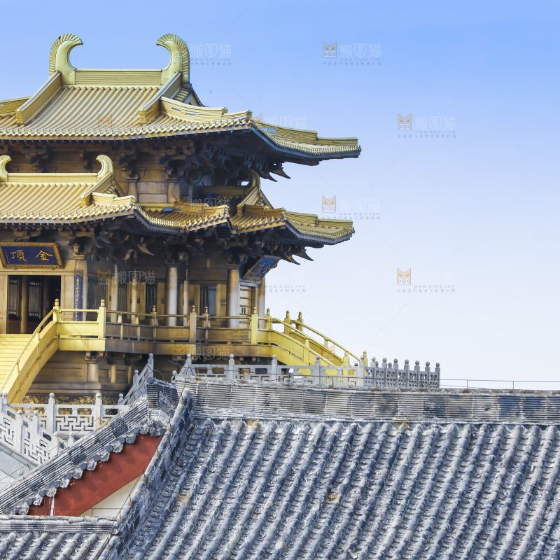 寺庙的建筑