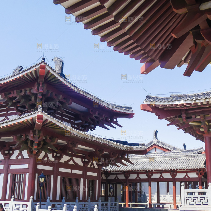 寺庙的建筑
