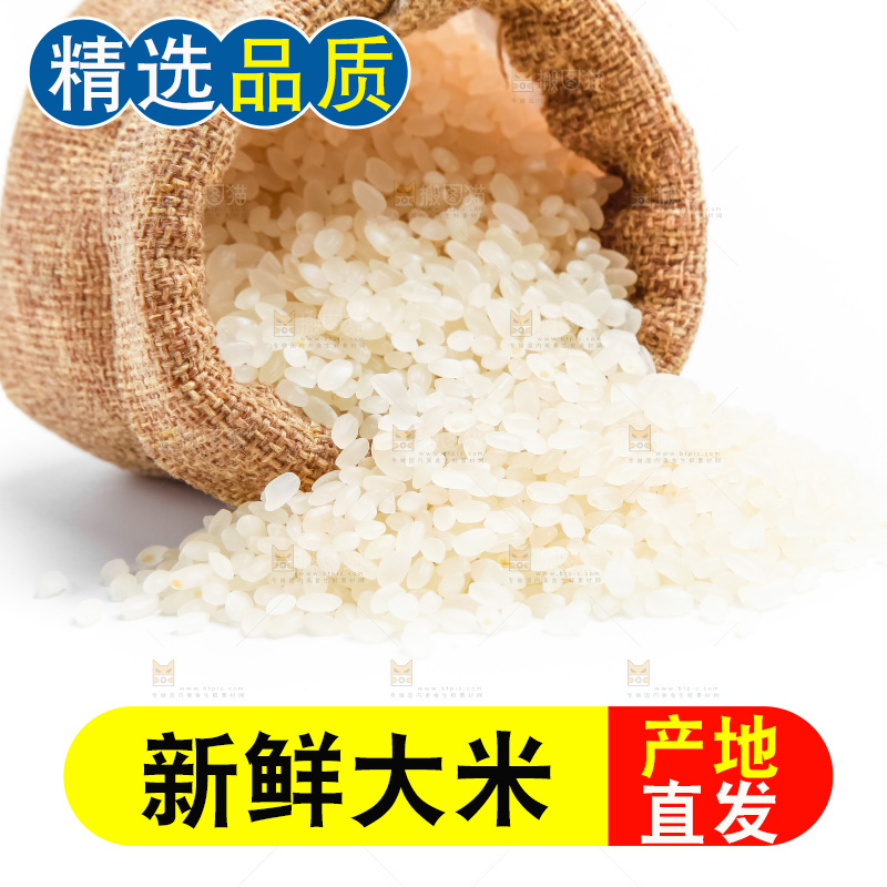 袋子里的珍珠米