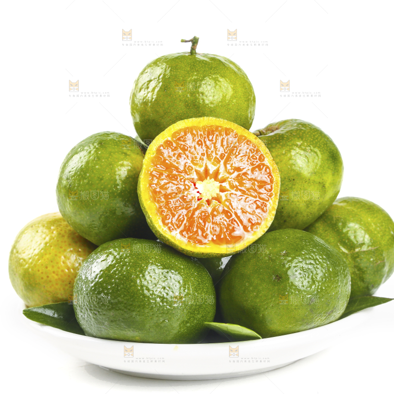 一盘广西清香蜜桔