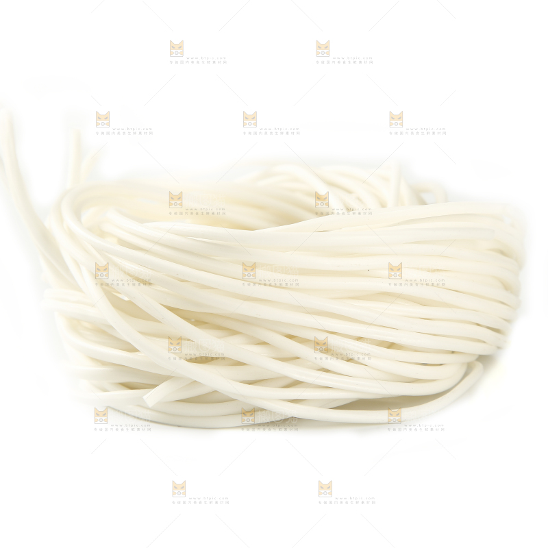 白底上的圈圈土豆粉