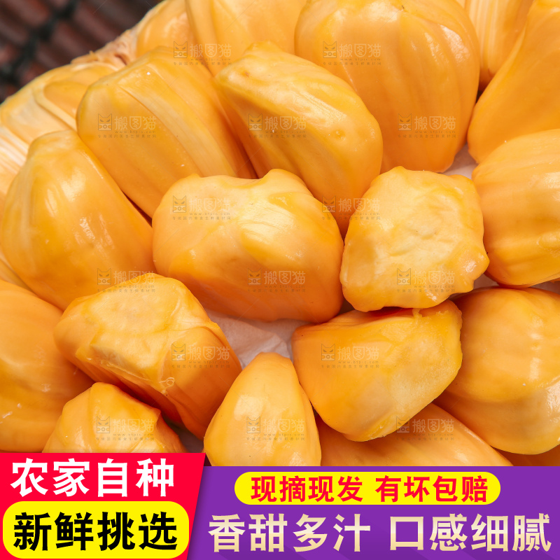 新鲜红肉菠萝蜜果肉